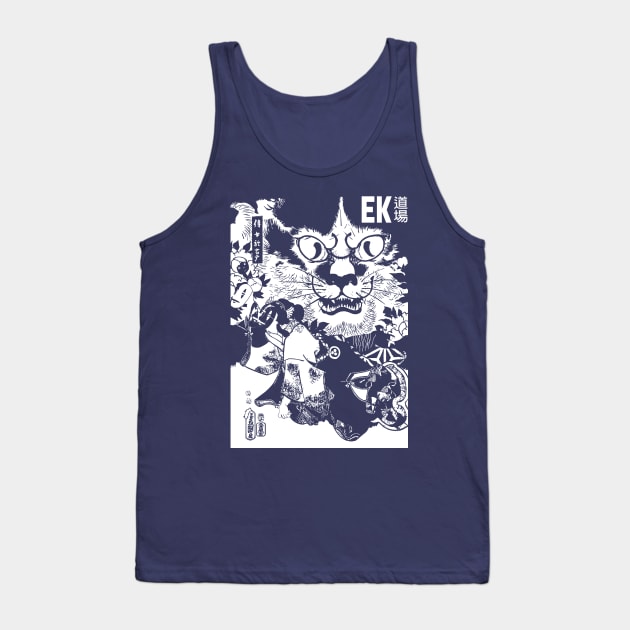 Tokyo Cat Tank Top by ek